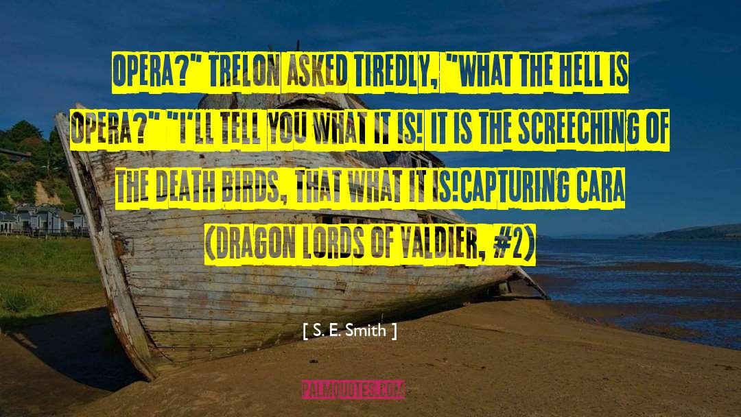 Dragon S Tail quotes by S. E. Smith