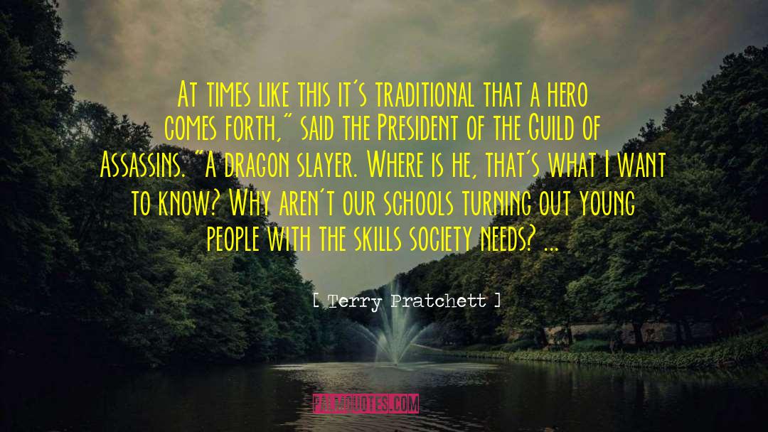 Dragon Slayer quotes by Terry Pratchett