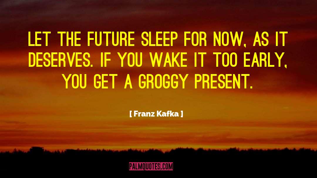 Dragonaut Sleep quotes by Franz Kafka