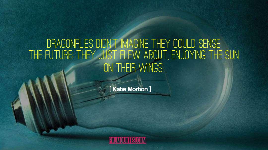 Dragonflies quotes by Kate Morton