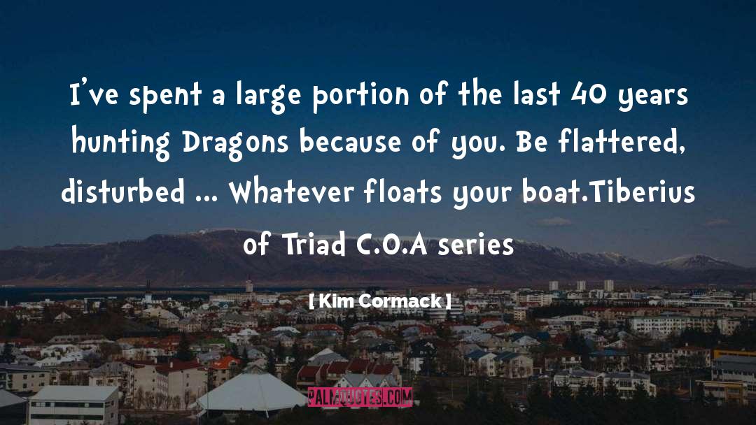 Dragons quotes by Kim Cormack