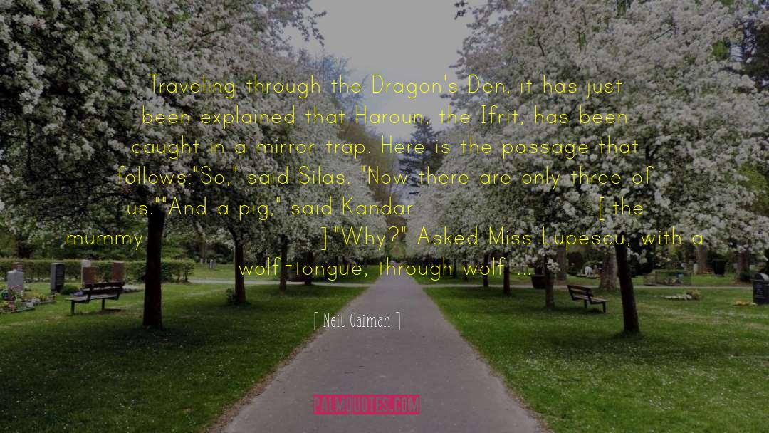 Dragons Romance quotes by Neil Gaiman