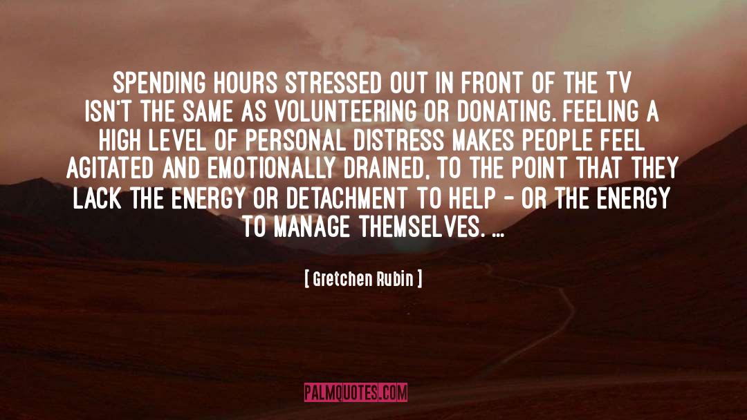 Drained quotes by Gretchen Rubin