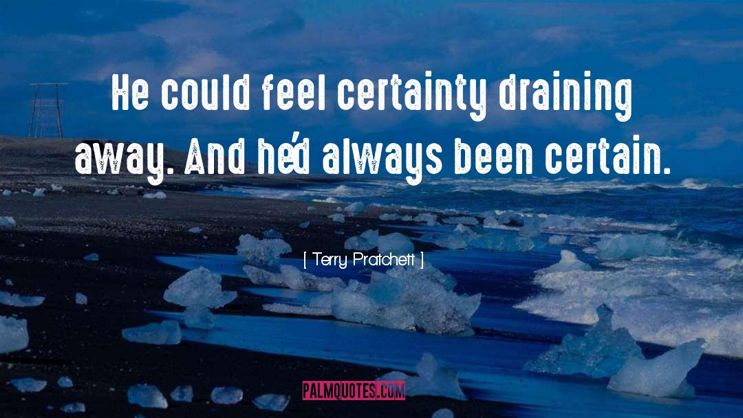 Draining quotes by Terry Pratchett