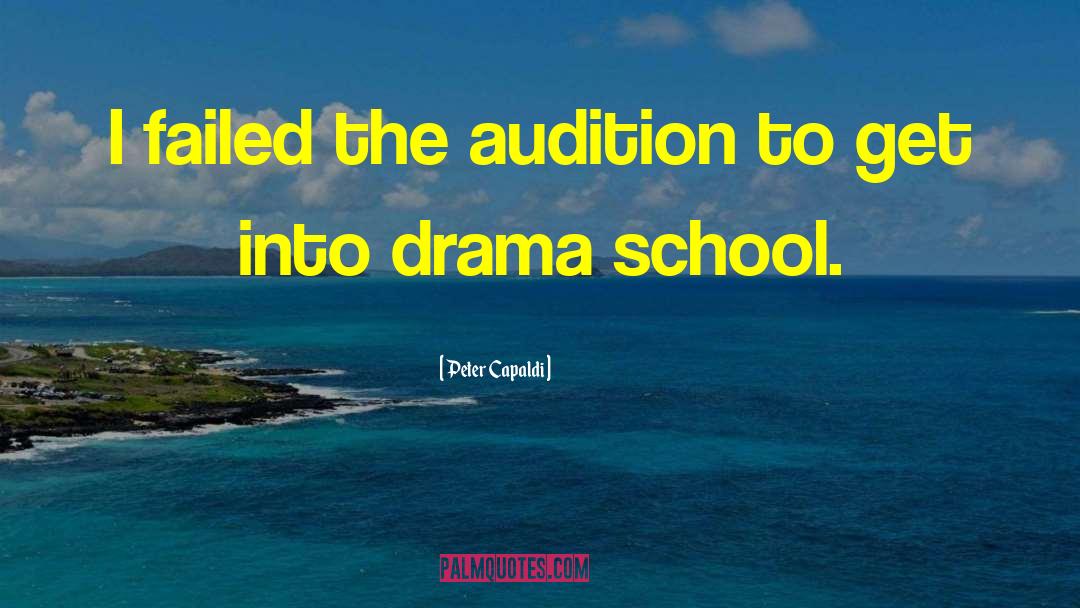 Drama Club quotes by Peter Capaldi