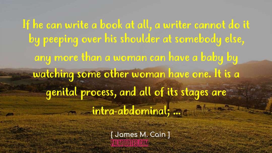 Dramatic Writing quotes by James M. Cain