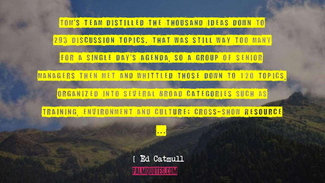 Drapac Group quotes by Ed Catmull