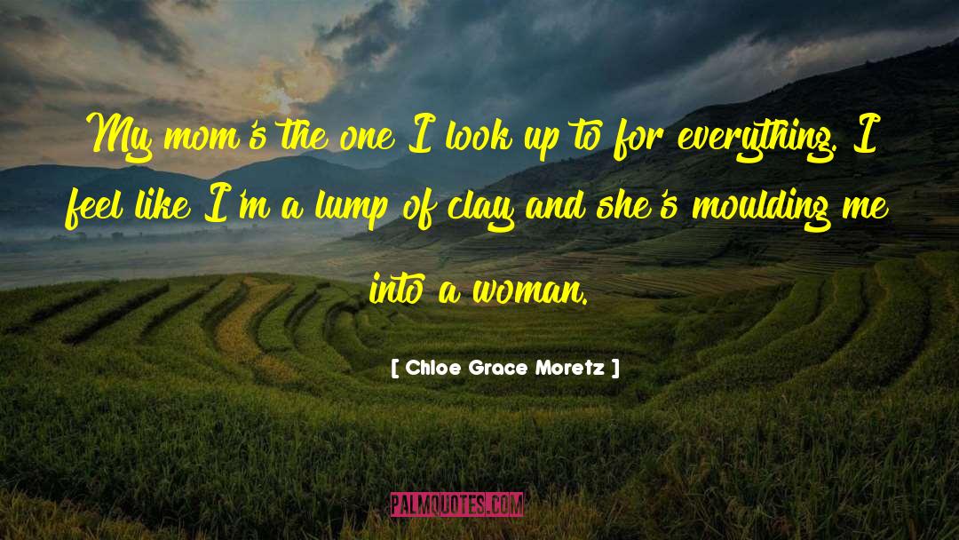 Draping Moms Saree quotes by Chloe Grace Moretz