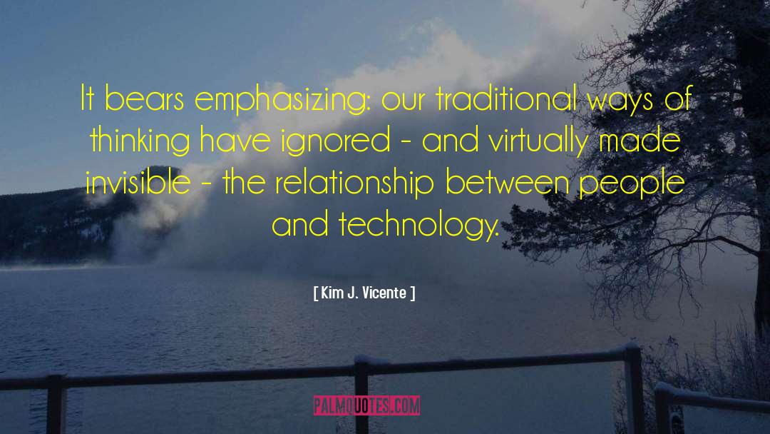 Drawbacks Of Technology quotes by Kim J. Vicente