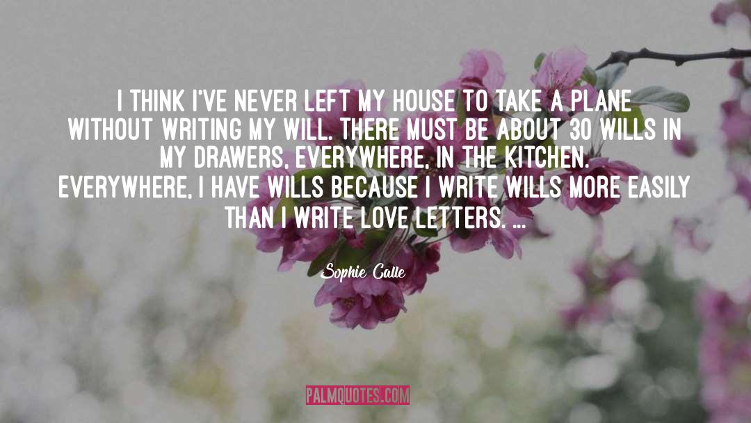 Drawers quotes by Sophie Calle