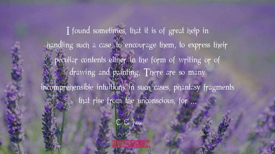 Drawing And Painting quotes by C. G. Jung