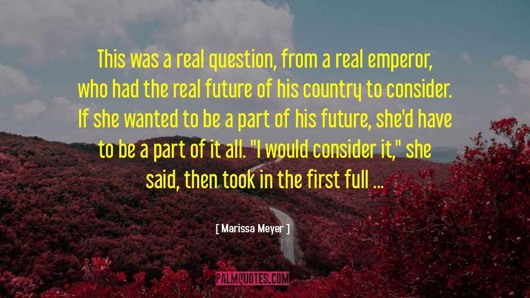 Dread Emperor Empress quotes by Marissa Meyer