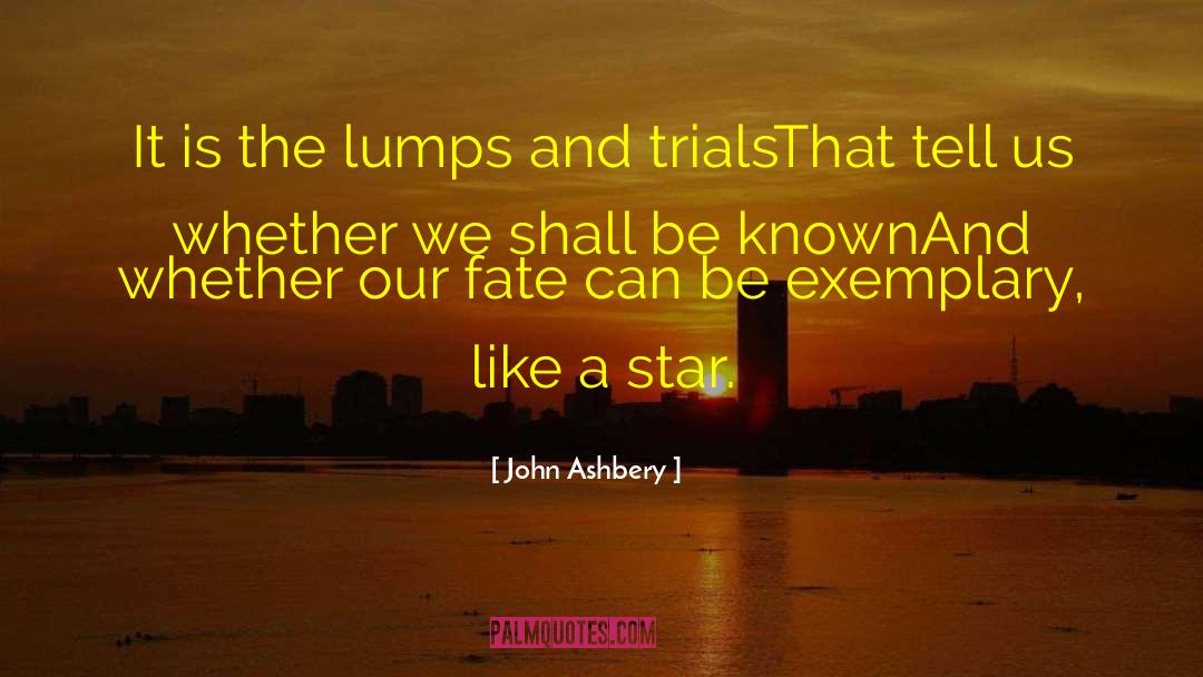 Dreadnought Star quotes by John Ashbery