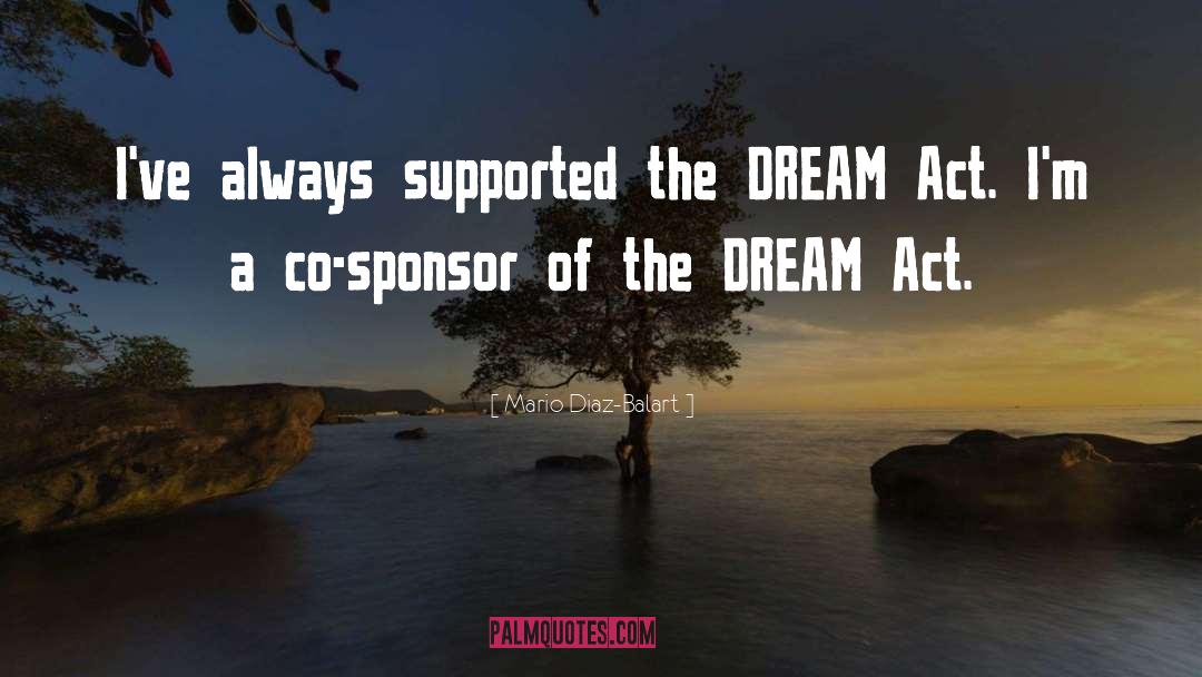 Dream Act quotes by Mario Diaz-Balart