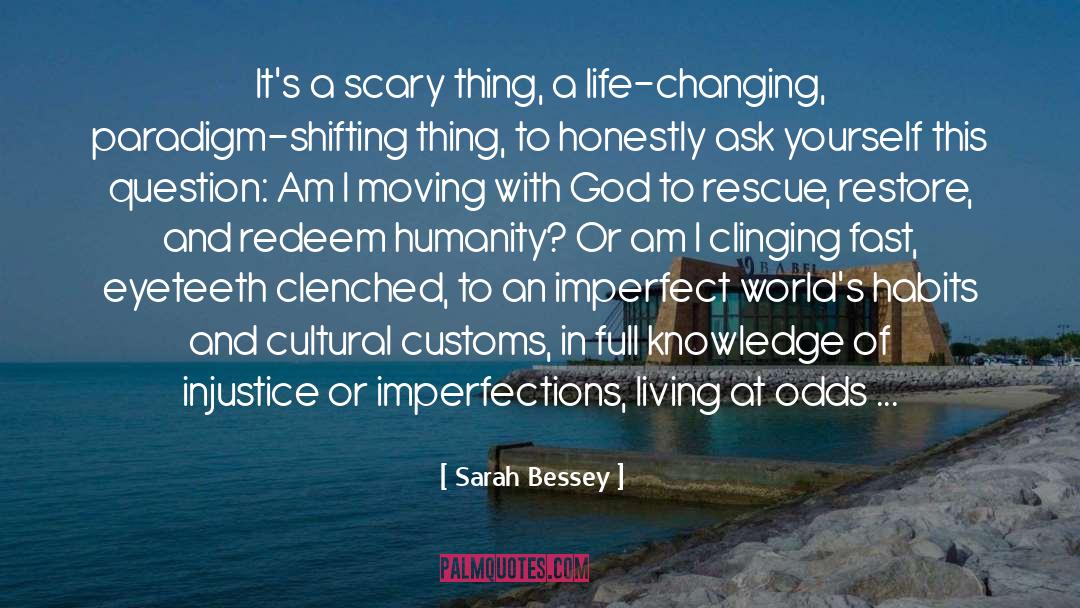 Dream And Reality quotes by Sarah Bessey