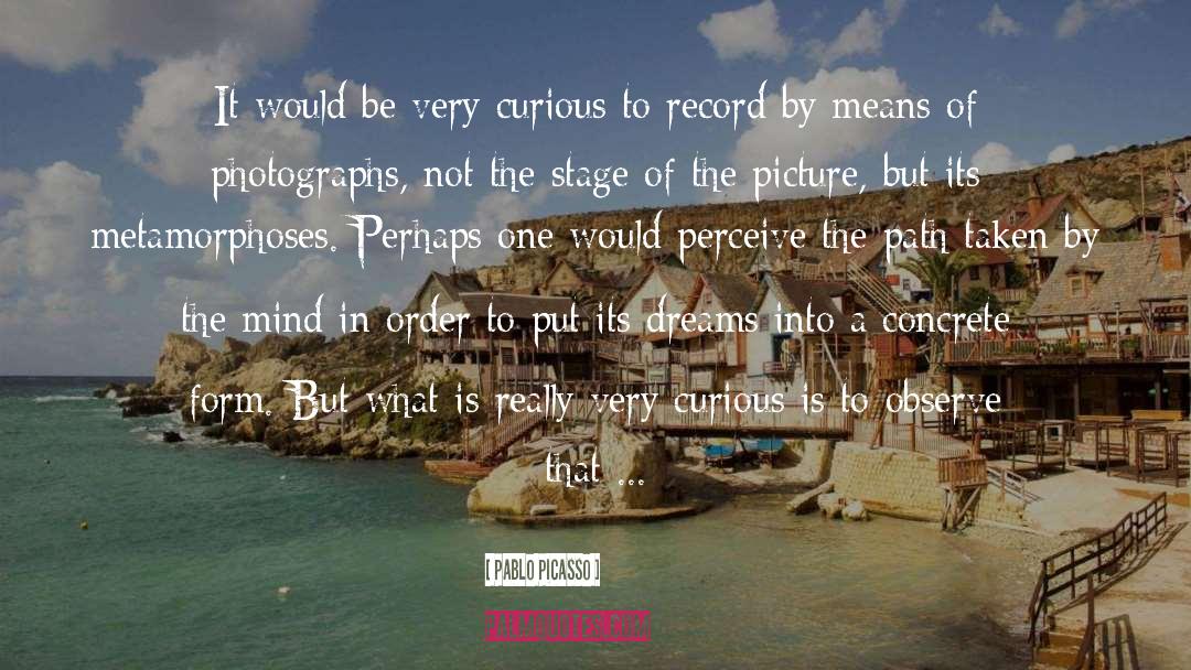 Dream Architecture quotes by Pablo Picasso