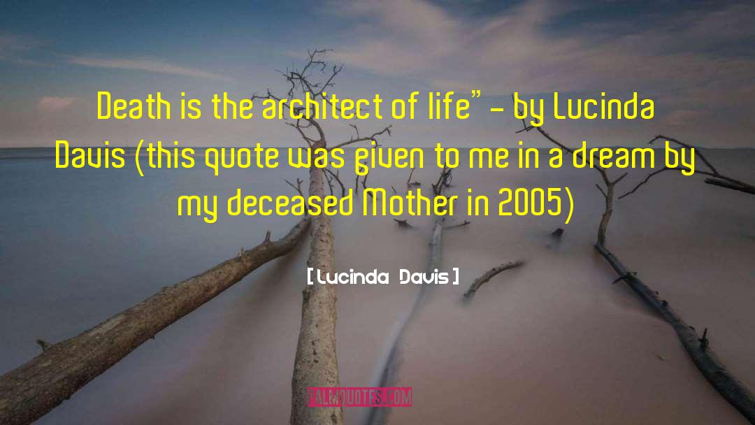 Dream Bigger quotes by Lucinda   Davis