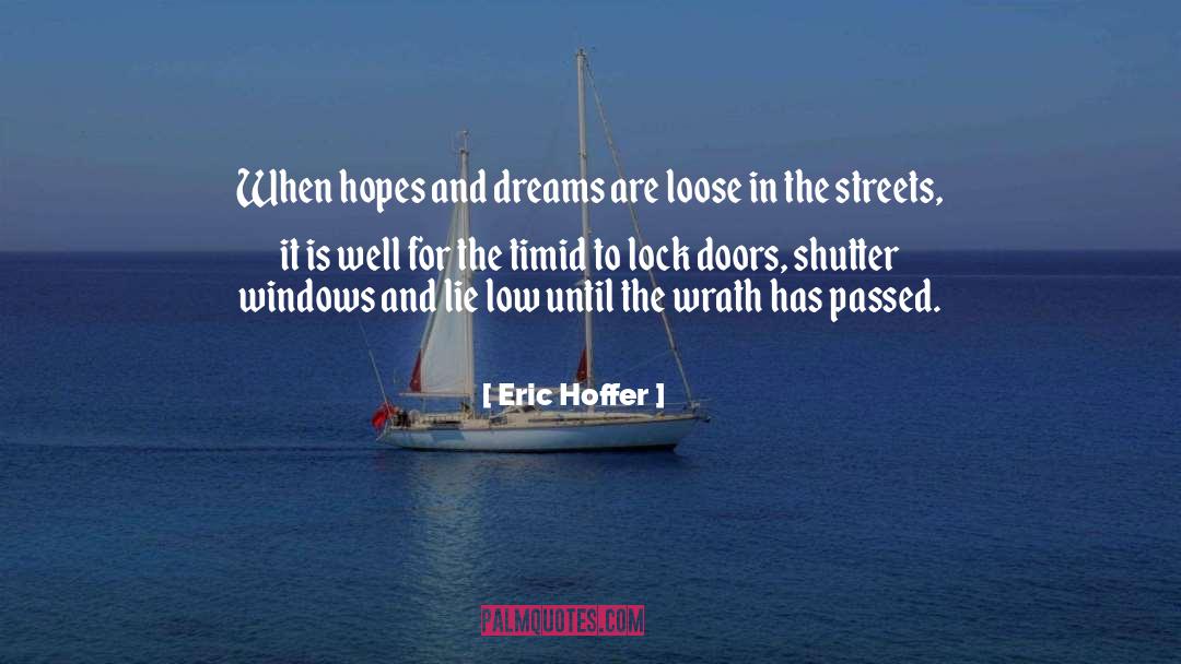 Dream Inspirational quotes by Eric Hoffer