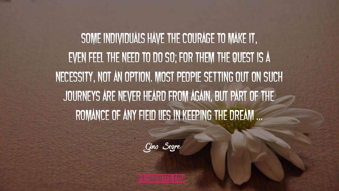 Dream Inspirational quotes by Gino Segre