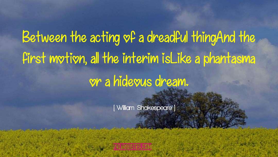 Dream Interpretation quotes by William Shakespeare