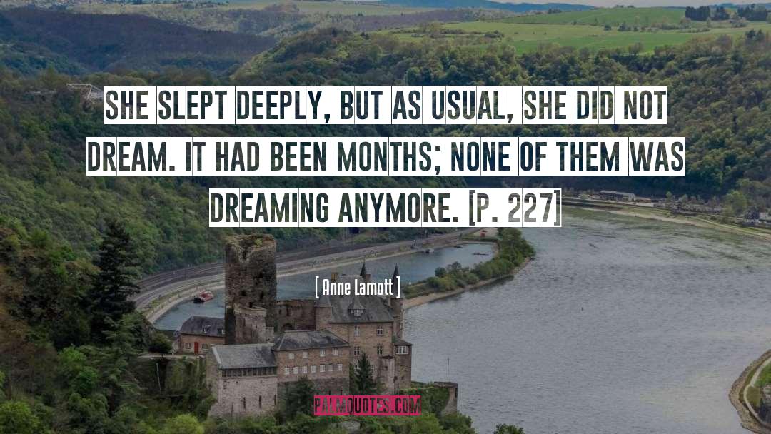 Dream It quotes by Anne Lamott