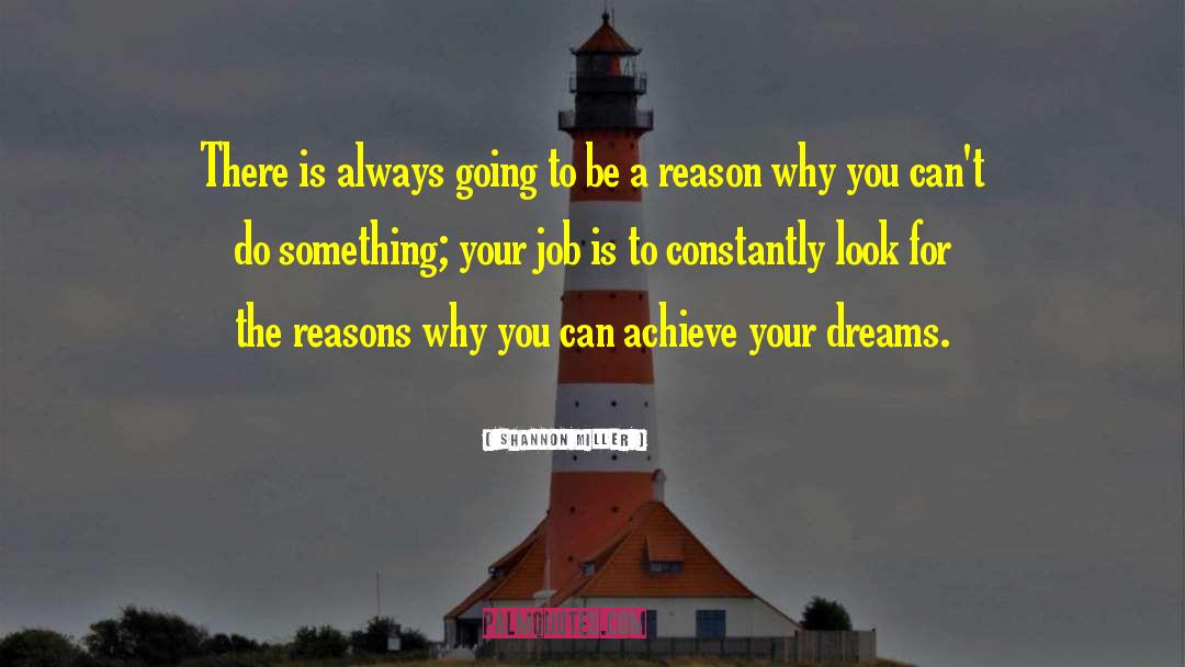 Dream Jobs quotes by Shannon Miller