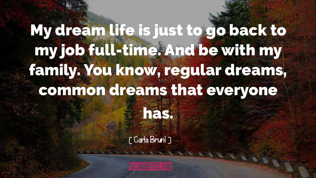 Dream Life quotes by Carla Bruni
