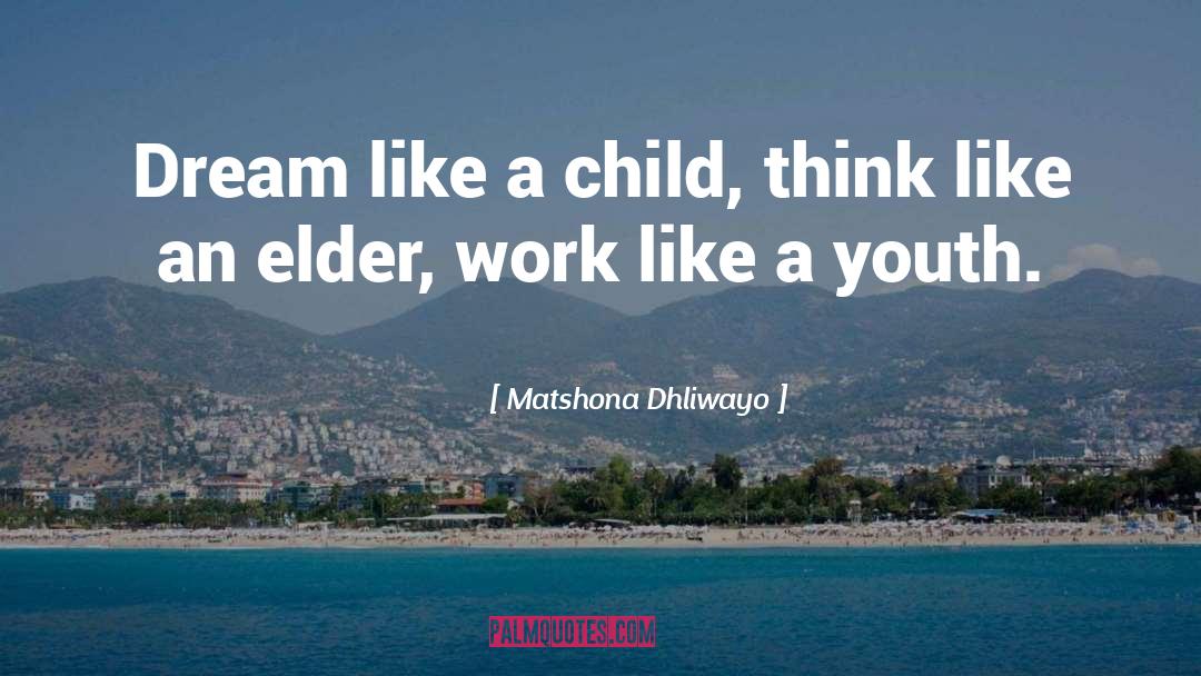 Dream Like quotes by Matshona Dhliwayo