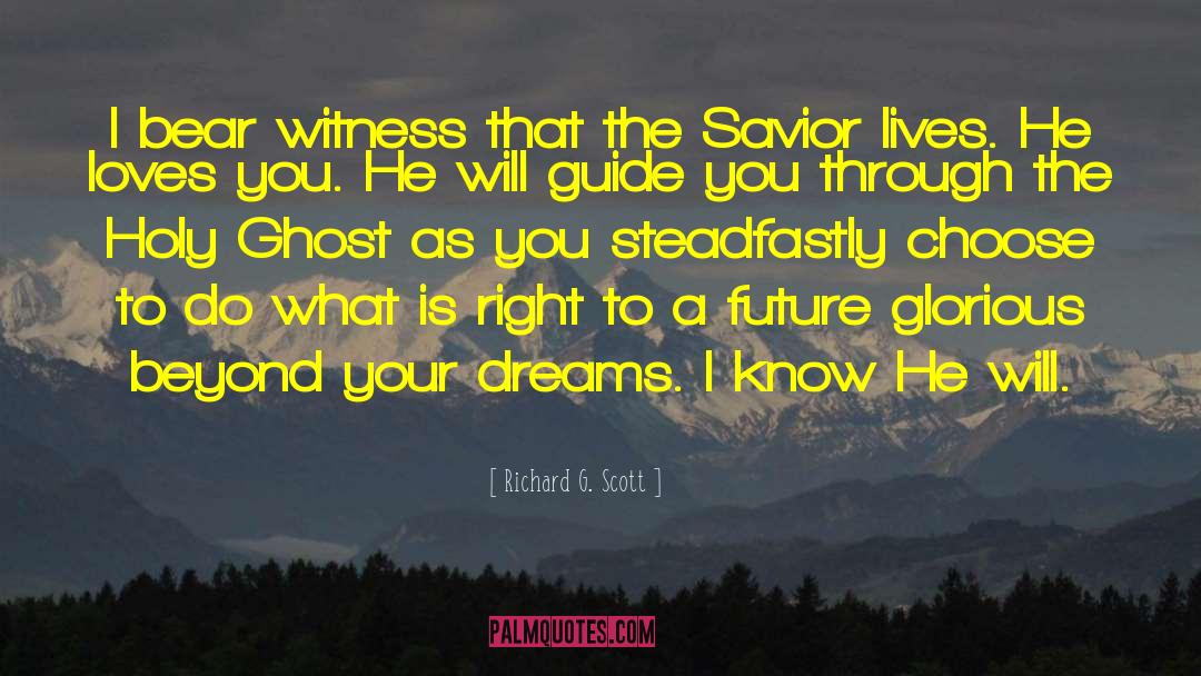 Dream Love quotes by Richard G. Scott