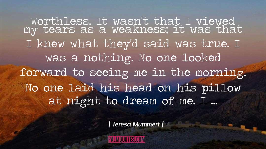 Dream Of Me quotes by Teresa Mummert