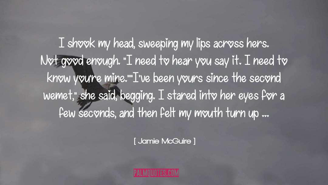 Dream Of Me quotes by Jamie McGuire
