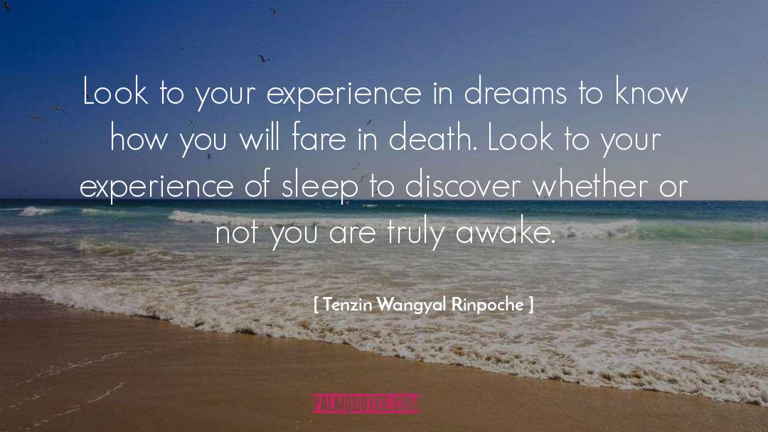Dream On quotes by Tenzin Wangyal Rinpoche