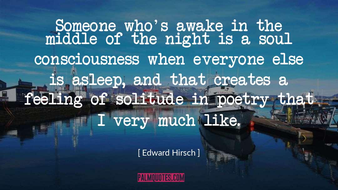 Dream Poetry quotes by Edward Hirsch