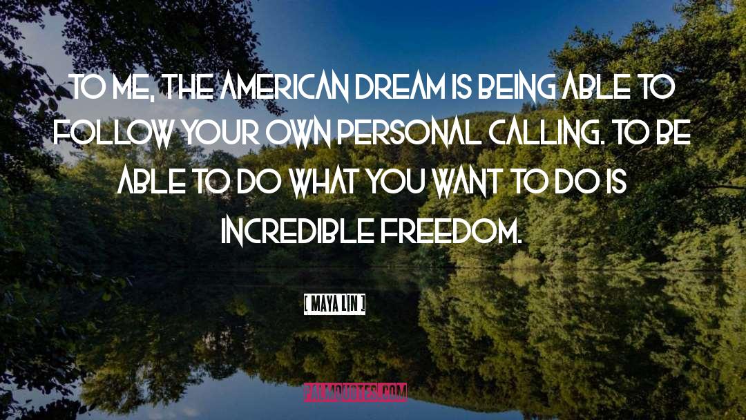 Dream quotes by Maya Lin