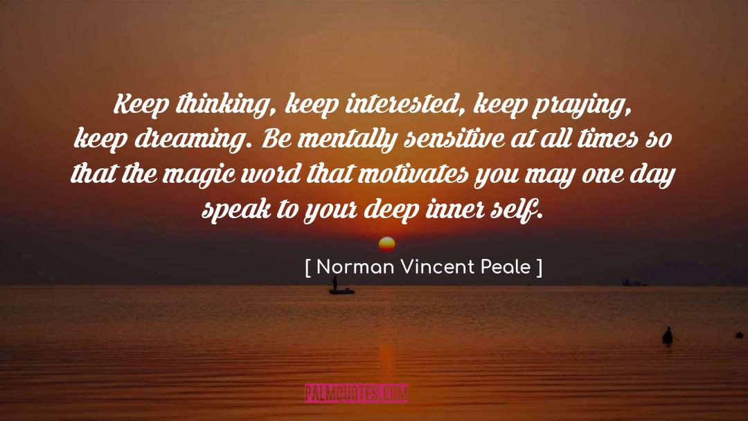 Dream Self Confidence quotes by Norman Vincent Peale