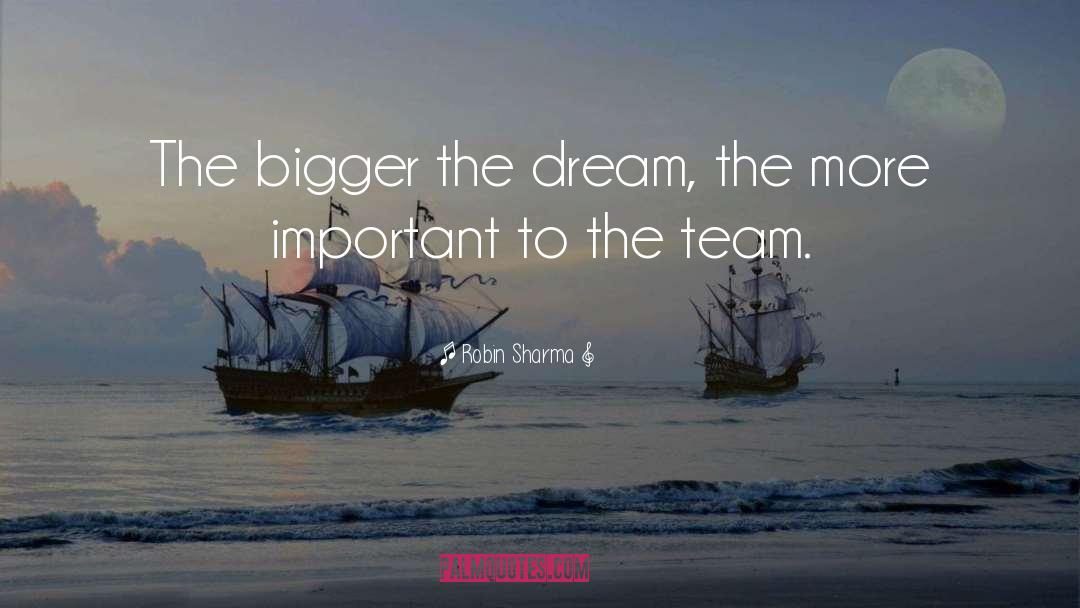 Dream Team quotes by Robin Sharma