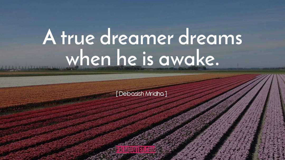 Dream When You Are Awake quotes by Debasish Mridha