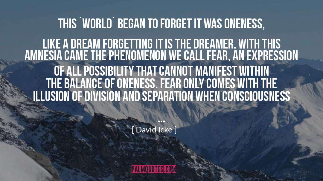 Dreamer quotes by David Icke