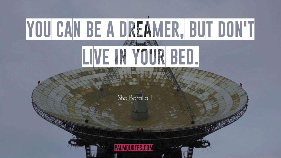 Dreamer quotes by Sho Baraka