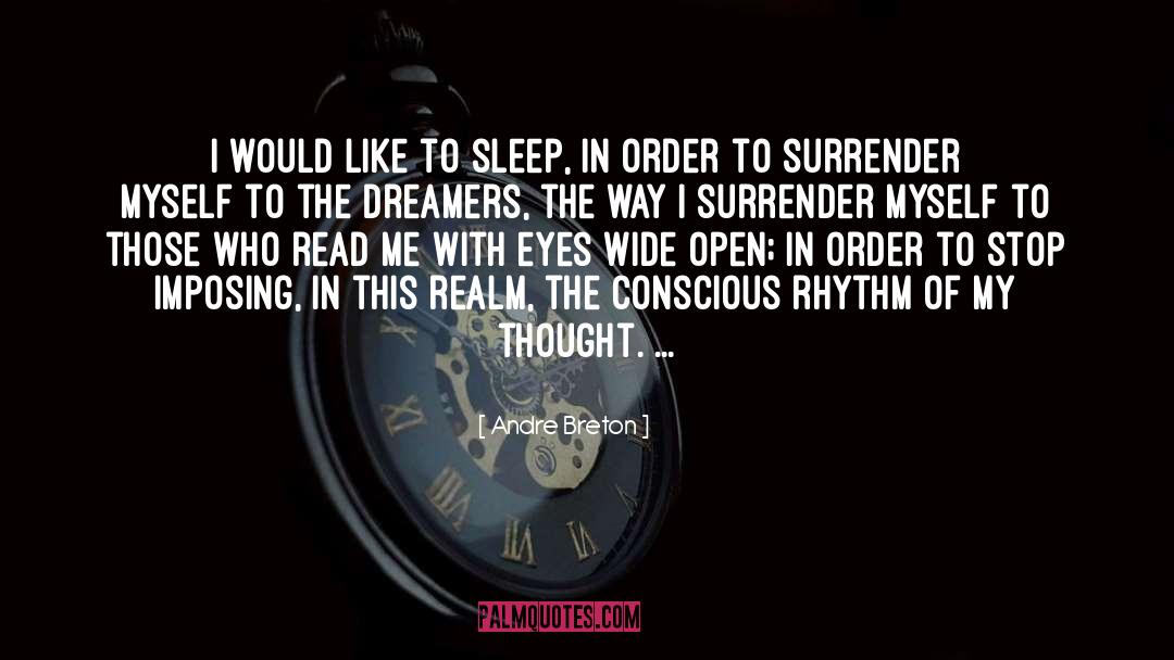 Dreamers Versus Reasoners quotes by Andre Breton