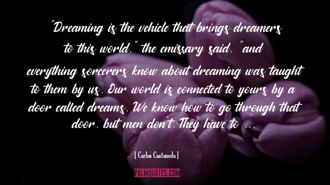 Dreaming And Doing quotes by Carlos Castaneda