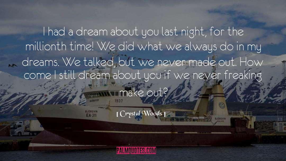 Dreaming Dreams quotes by Crystal Woods