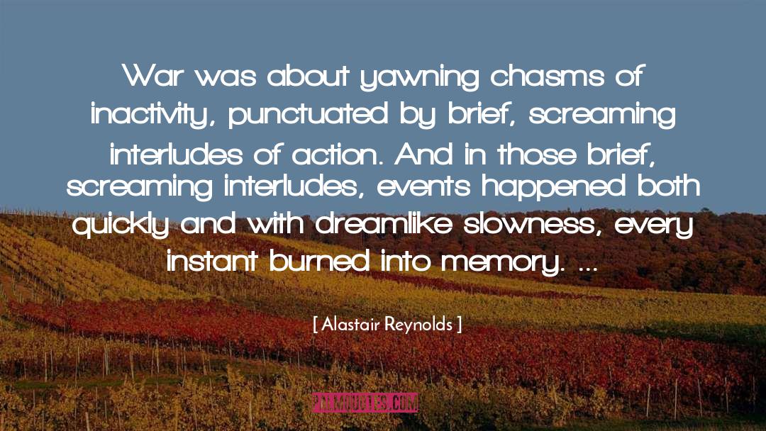 Dreamlike quotes by Alastair Reynolds