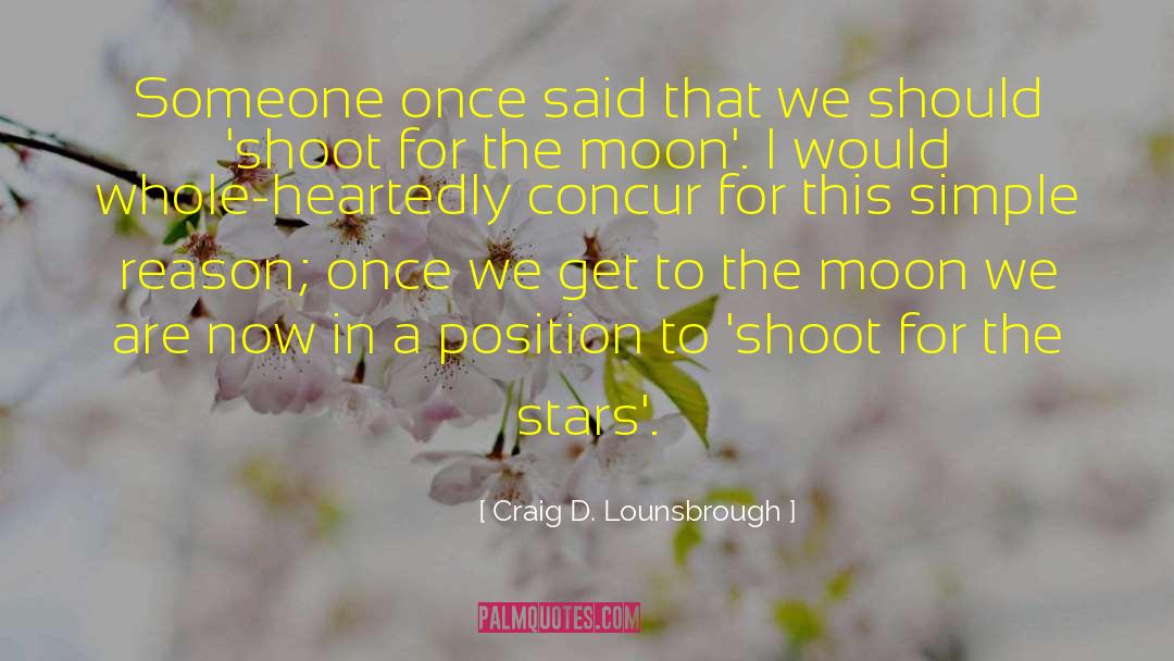 Dreams Aspirations Success quotes by Craig D. Lounsbrough