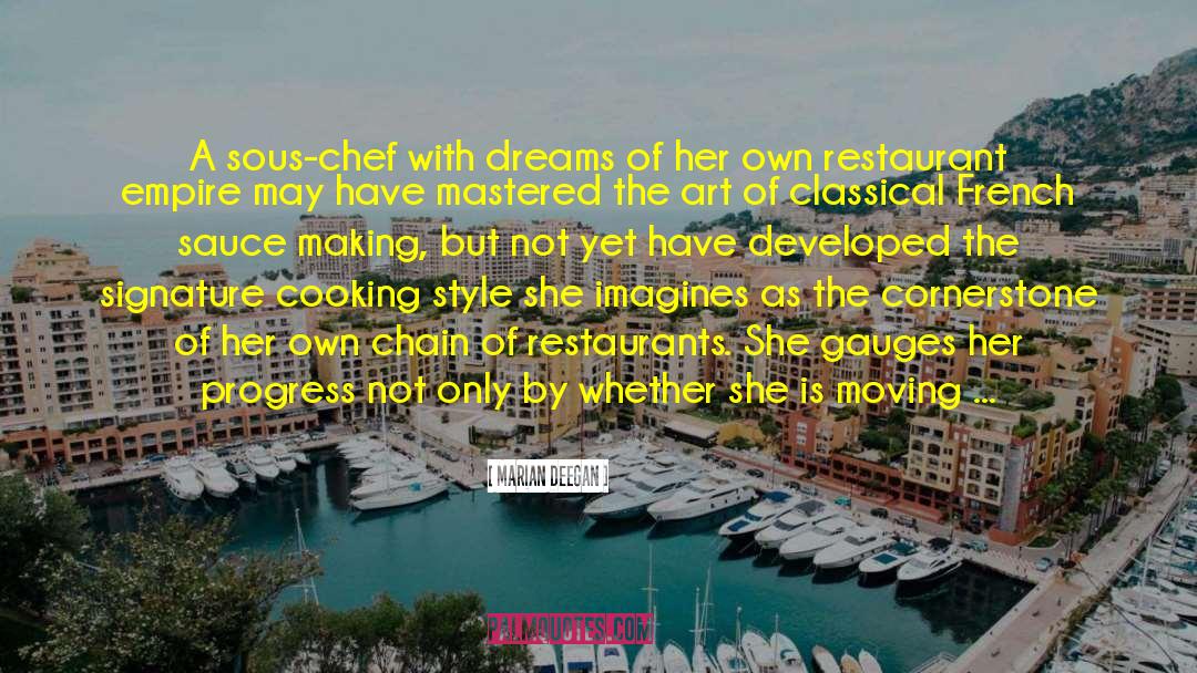 Dreams Aspirations Success quotes by Marian Deegan