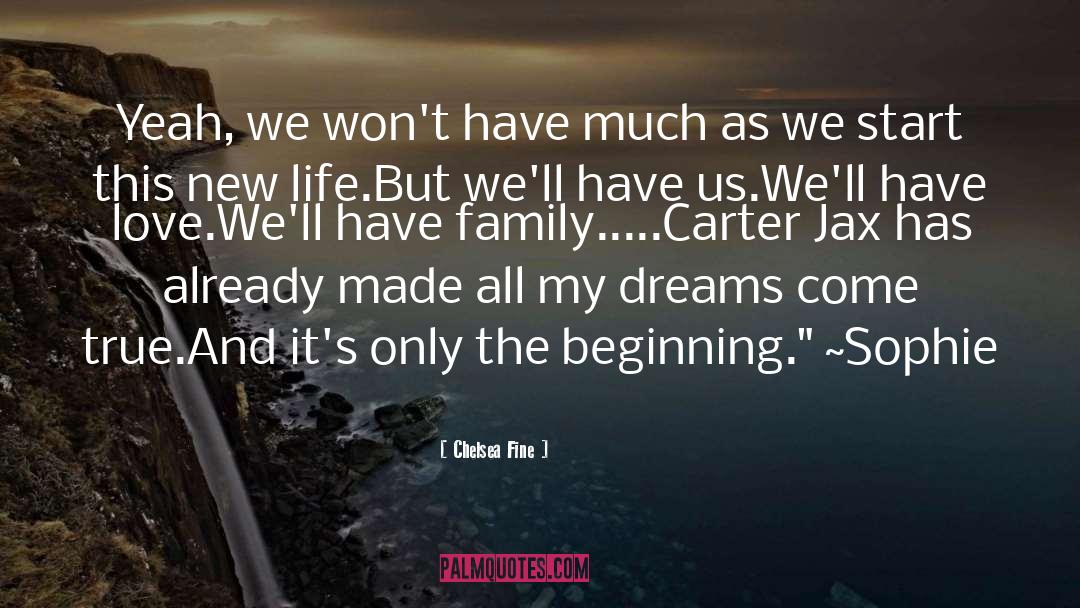 Dreams Come True quotes by Chelsea Fine