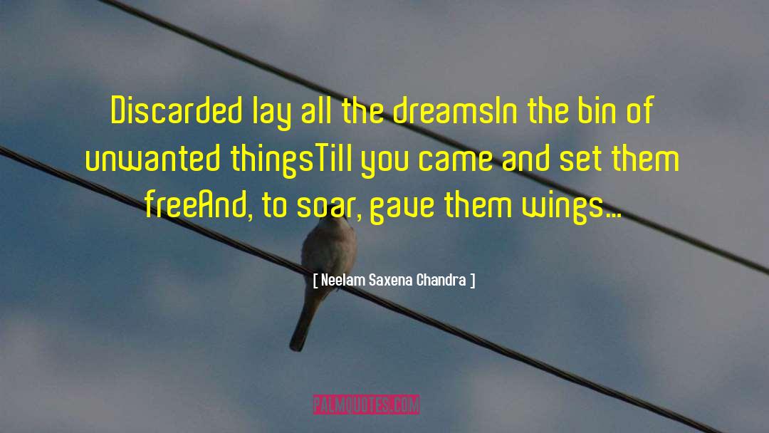 Dreams Love quotes by Neelam Saxena Chandra