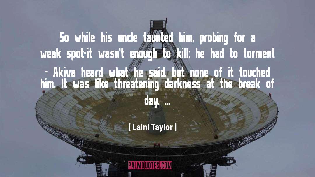 Dreams Of Gods Monsters quotes by Laini Taylor