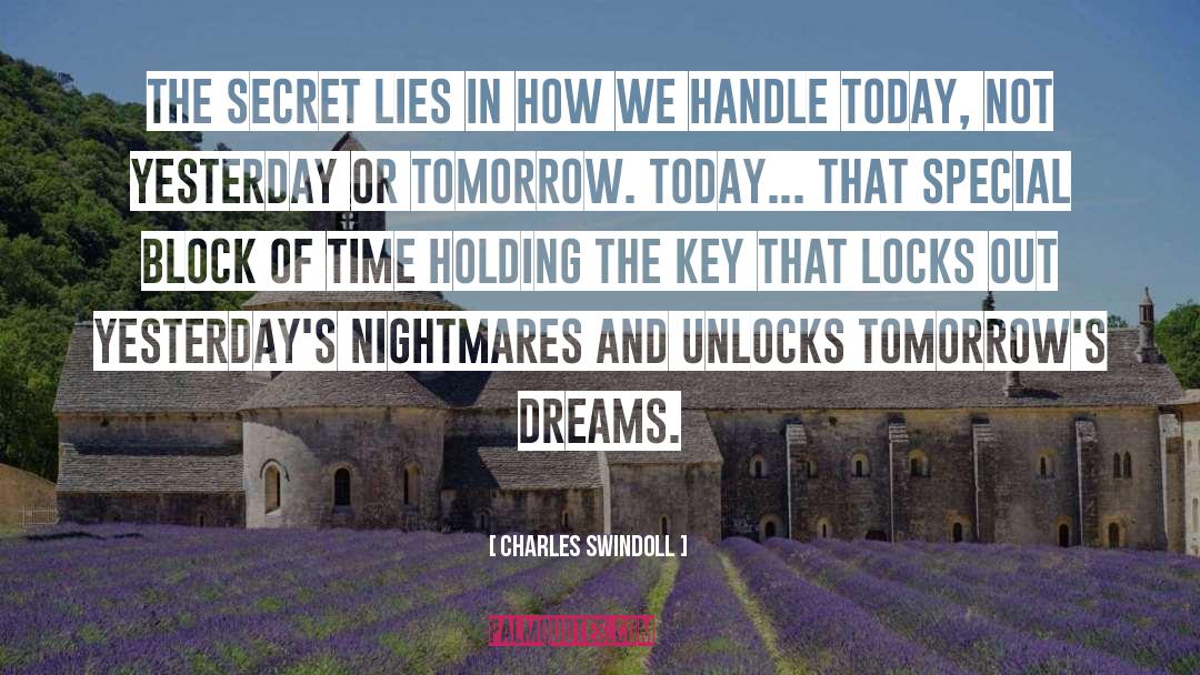 Dreams Of The Queen quotes by Charles Swindoll