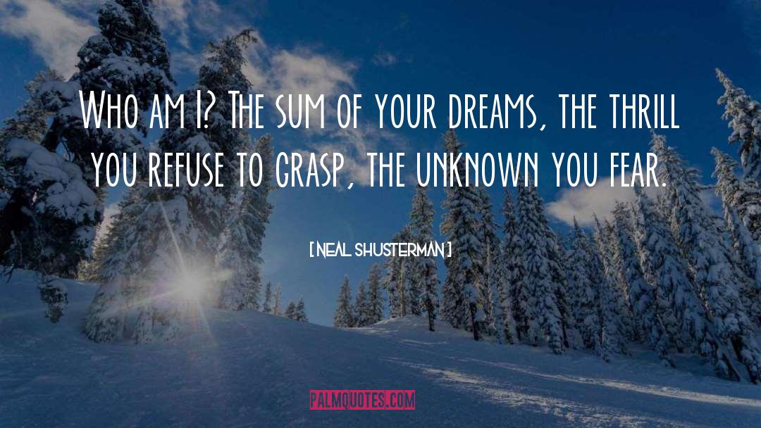 Dreams Of Tresspass quotes by Neal Shusterman